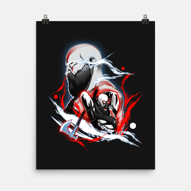Kratos-none matte poster-PanosStamo