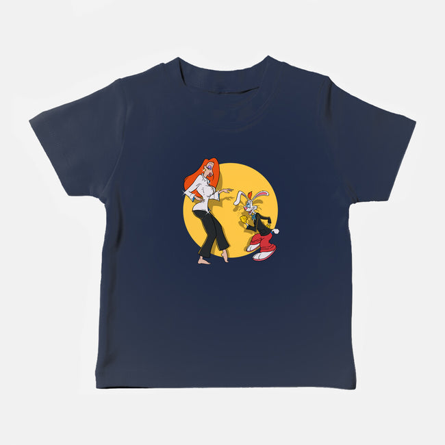 Rabbit Fiction-baby basic tee-Getsousa!