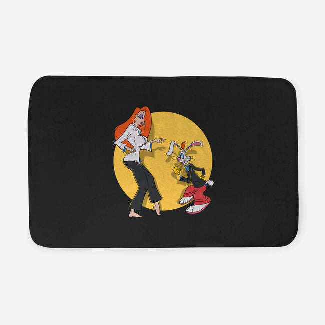 Rabbit Fiction-none memory foam bath mat-Getsousa!