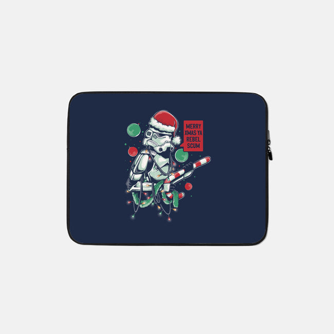 Merry Xmas Ya Rebel Scum-none zippered laptop sleeve-Arigatees