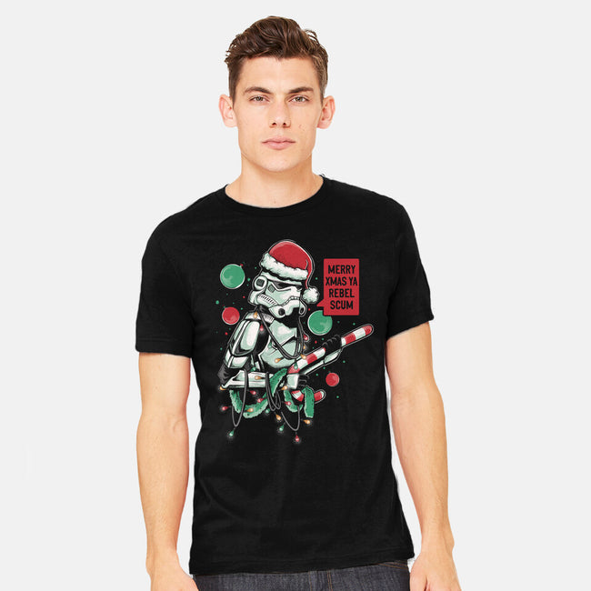 Merry Xmas Ya Rebel Scum-mens heavyweight tee-Arigatees