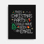 This Christmas Party-none stretched canvas-rocketman_art