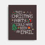 This Christmas Party-none stretched canvas-rocketman_art