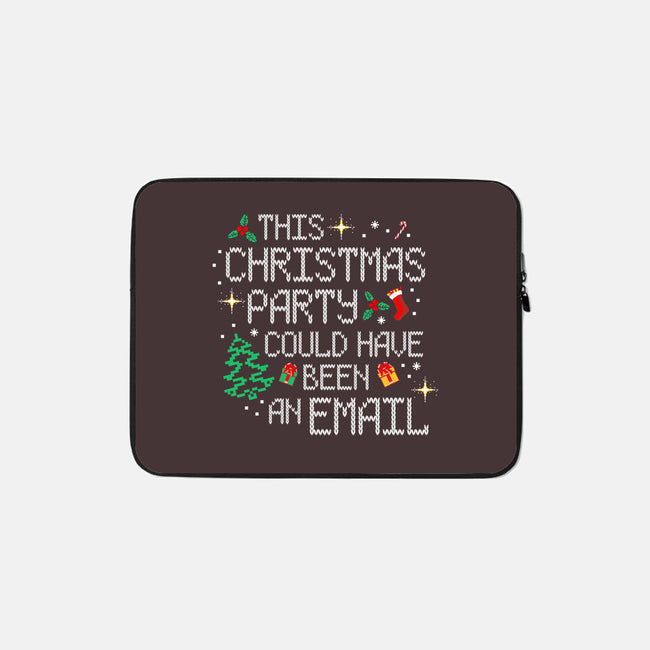 This Christmas Party-none zippered laptop sleeve-rocketman_art