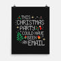 This Christmas Party-none matte poster-rocketman_art