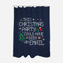 This Christmas Party-none polyester shower curtain-rocketman_art
