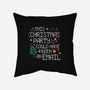 This Christmas Party-none removable cover w insert throw pillow-rocketman_art
