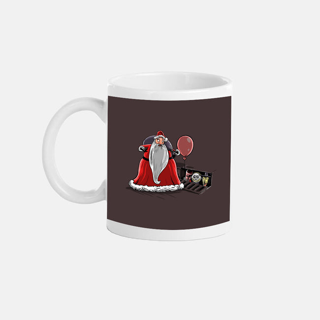 We All Float Down Here Santa-none mug drinkware-zascanauta