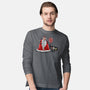 We All Float Down Here Santa-mens long sleeved tee-zascanauta
