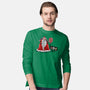We All Float Down Here Santa-mens long sleeved tee-zascanauta