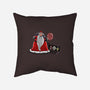 We All Float Down Here Santa-none removable cover w insert throw pillow-zascanauta