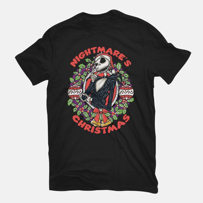 Nightmare's Christmas-unisex basic tee-turborat14