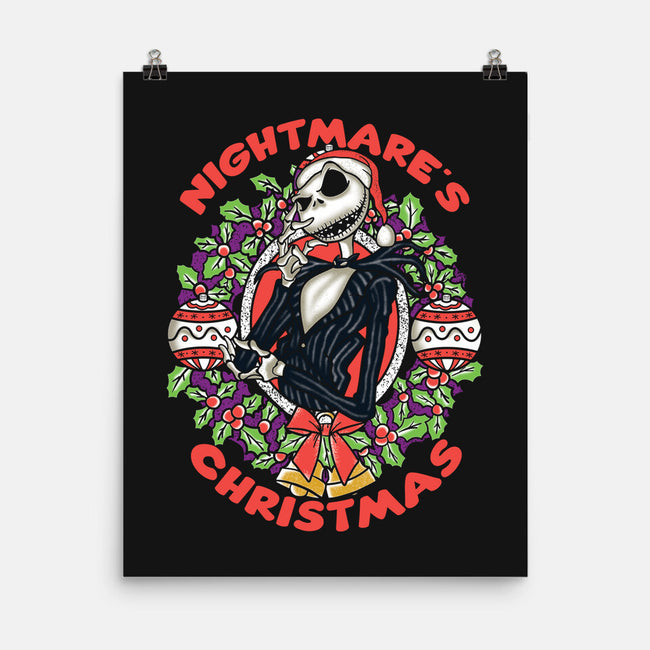 Nightmare's Christmas-none matte poster-turborat14