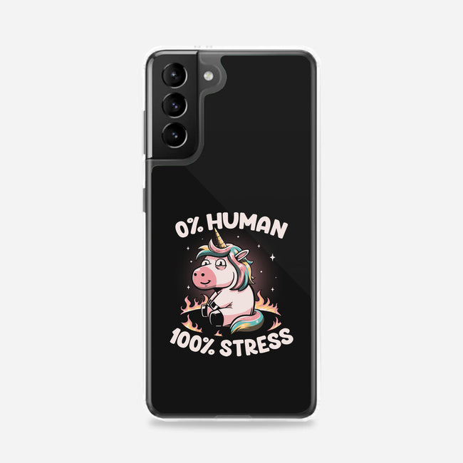 Not Human Just Stressed-samsung snap phone case-koalastudio
