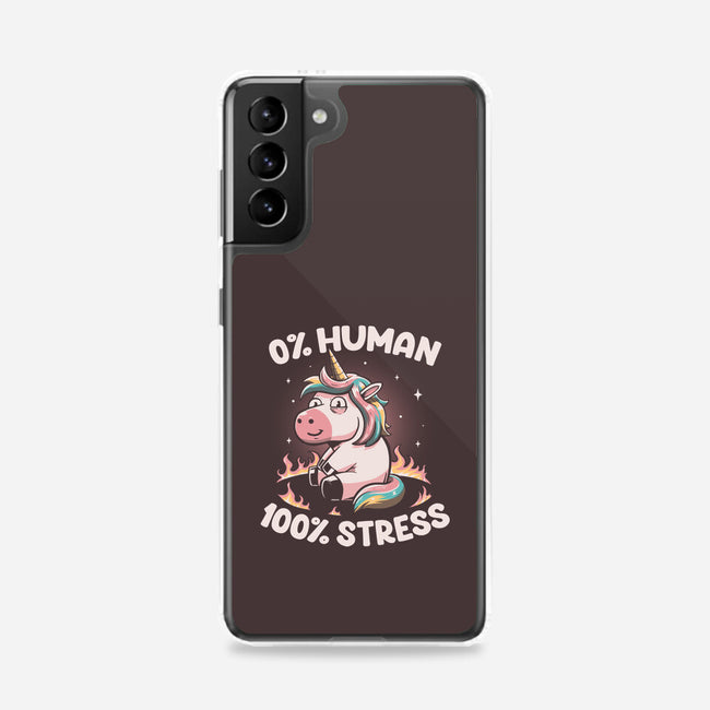 Not Human Just Stressed-samsung snap phone case-koalastudio