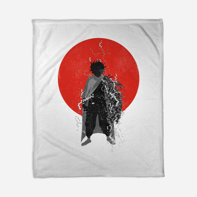 Neo Tokyo God-none fleece blanket-kharmazero