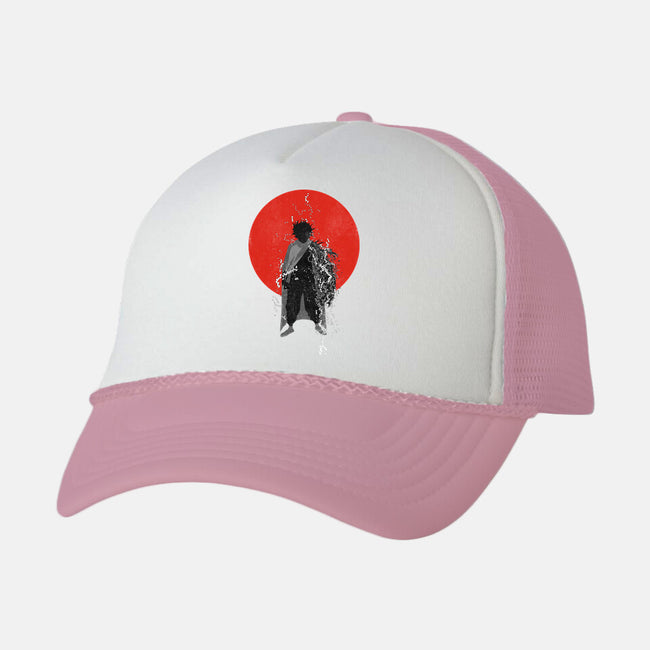 Neo Tokyo God-unisex trucker hat-kharmazero