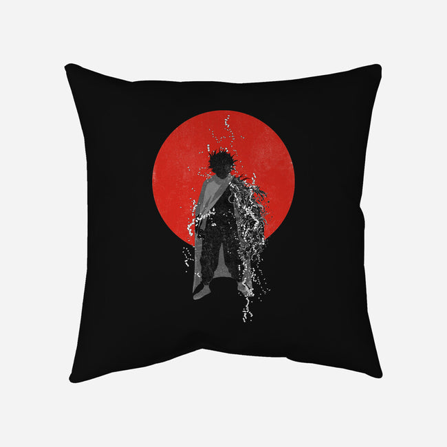 Neo Tokyo God-none removable cover w insert throw pillow-kharmazero