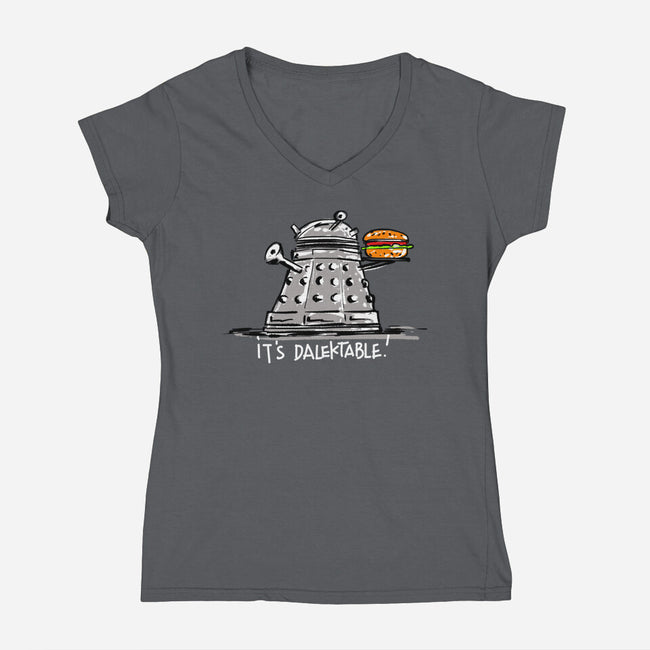 Dalektable-womens v-neck tee-kharmazero