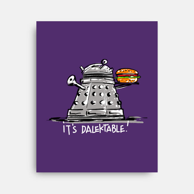 Dalektable-none stretched canvas-kharmazero