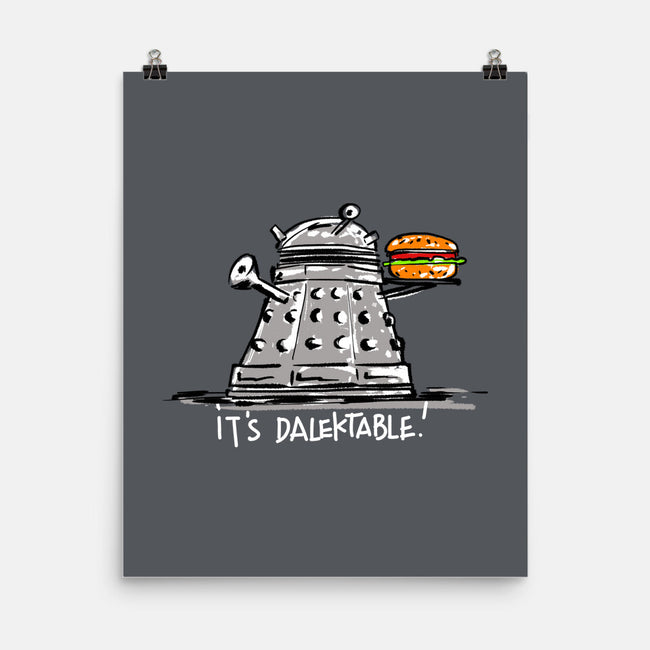 Dalektable-none matte poster-kharmazero