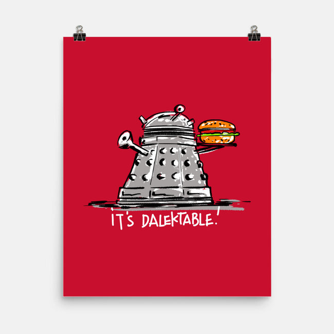 Dalektable-none matte poster-kharmazero