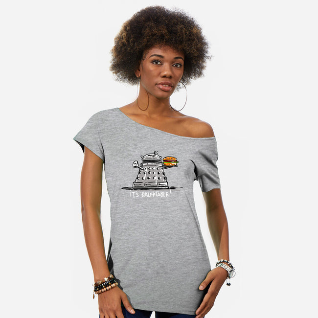 Dalektable-womens off shoulder tee-kharmazero