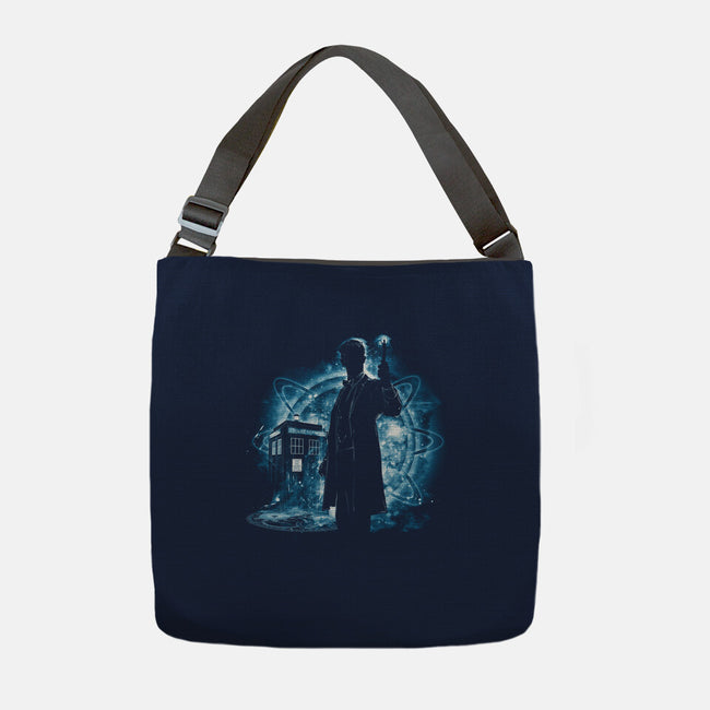 Gallifreyan Hero-none adjustable tote bag-kharmazero