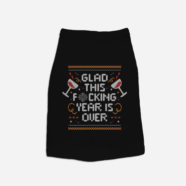 Glad This Year Is Over-dog basic pet tank-eduely