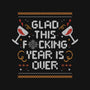 Glad This Year Is Over-unisex basic tee-eduely