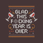 Glad This Year Is Over-none removable cover w insert throw pillow-eduely