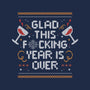 Glad This Year Is Over-none removable cover w insert throw pillow-eduely