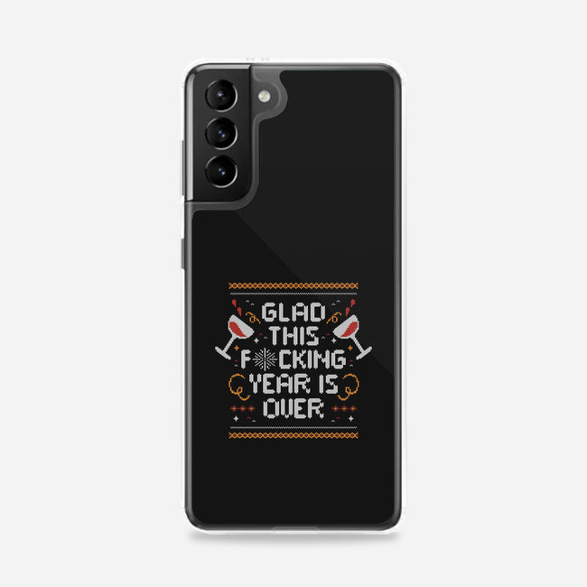Glad This Year Is Over-samsung snap phone case-eduely