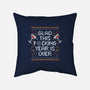 Glad This Year Is Over-none removable cover w insert throw pillow-eduely