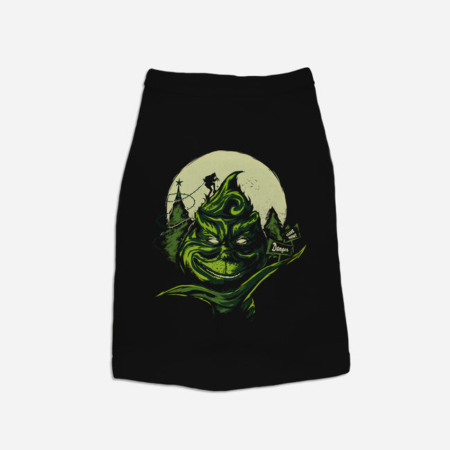 A Green Christmas-cat basic pet tank-IKILO