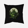 A Green Christmas-none removable cover throw pillow-IKILO