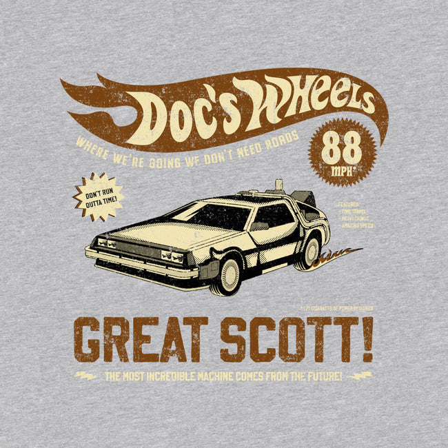 Doc's Wheels-womens basic tee-retrodivision