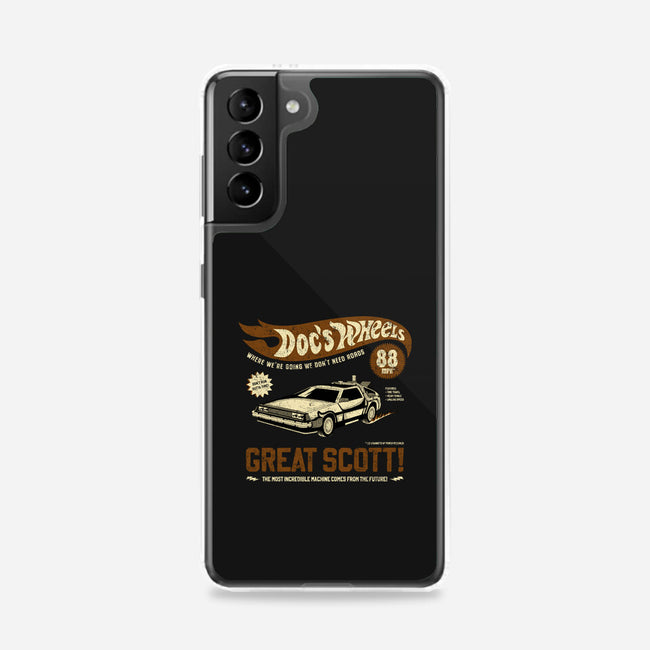 Doc's Wheels-samsung snap phone case-retrodivision