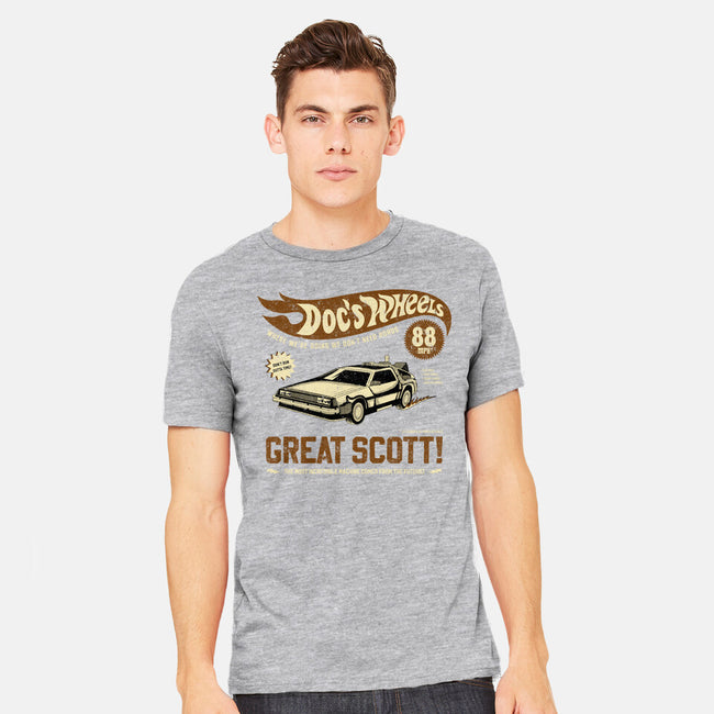 Doc's Wheels-mens heavyweight tee-retrodivision