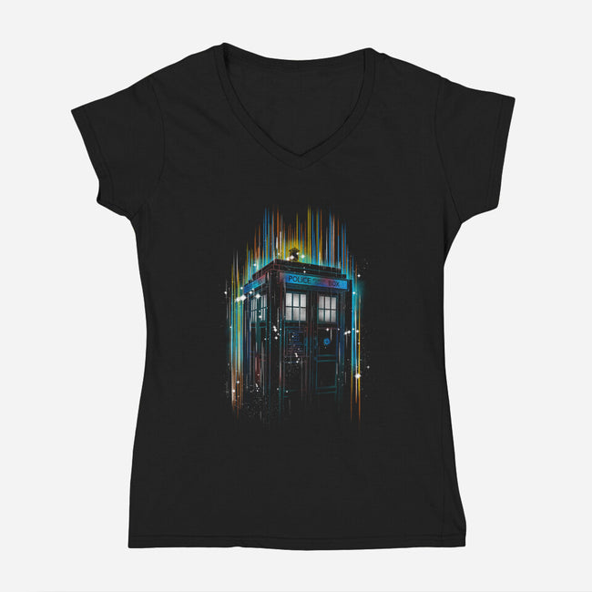 Regeneration Is Coming-womens v-neck tee-kharmazero