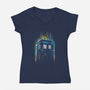 Regeneration Is Coming-womens v-neck tee-kharmazero