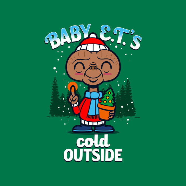 Baby E.T.'s Cold Outside-none removable cover w insert throw pillow-Boggs Nicolas