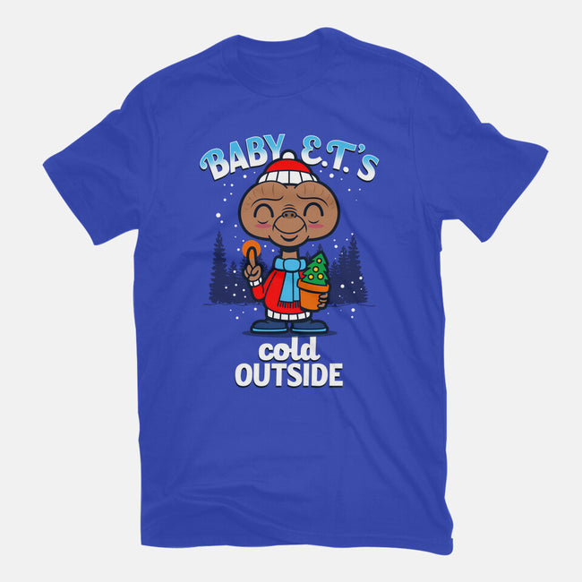 Baby E.T.'s Cold Outside-youth basic tee-Boggs Nicolas