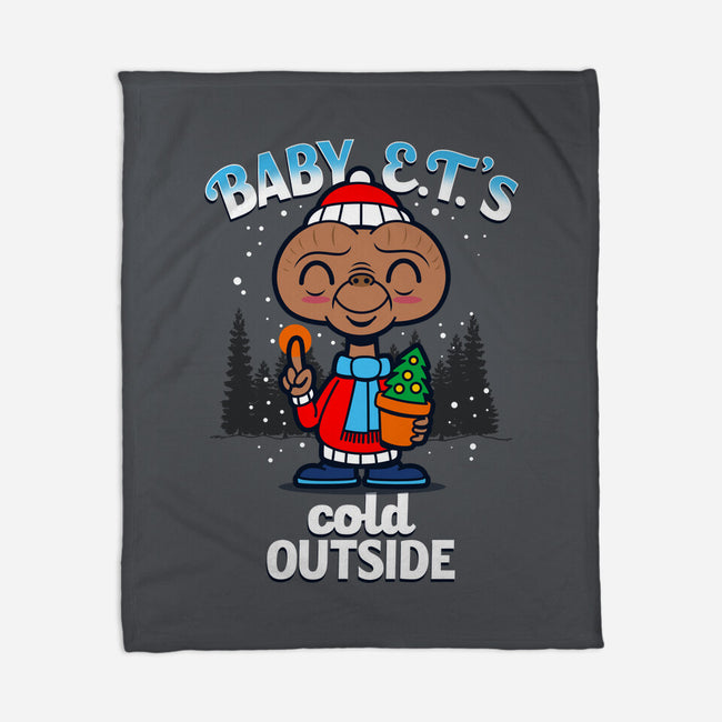 Baby E.T.'s Cold Outside-none fleece blanket-Boggs Nicolas