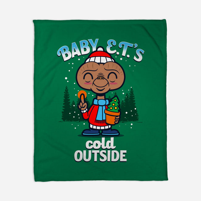 Baby E.T.'s Cold Outside-none fleece blanket-Boggs Nicolas