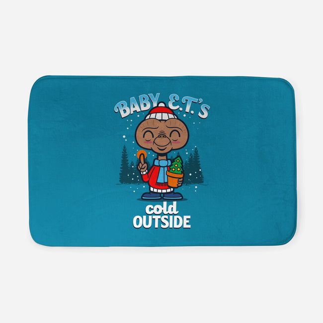 Baby E.T.'s Cold Outside-none memory foam bath mat-Boggs Nicolas