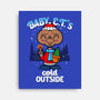 Baby E.T.'s Cold Outside-none stretched canvas-Boggs Nicolas