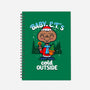 Baby E.T.'s Cold Outside-none dot grid notebook-Boggs Nicolas