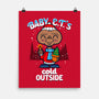 Baby E.T.'s Cold Outside-none matte poster-Boggs Nicolas