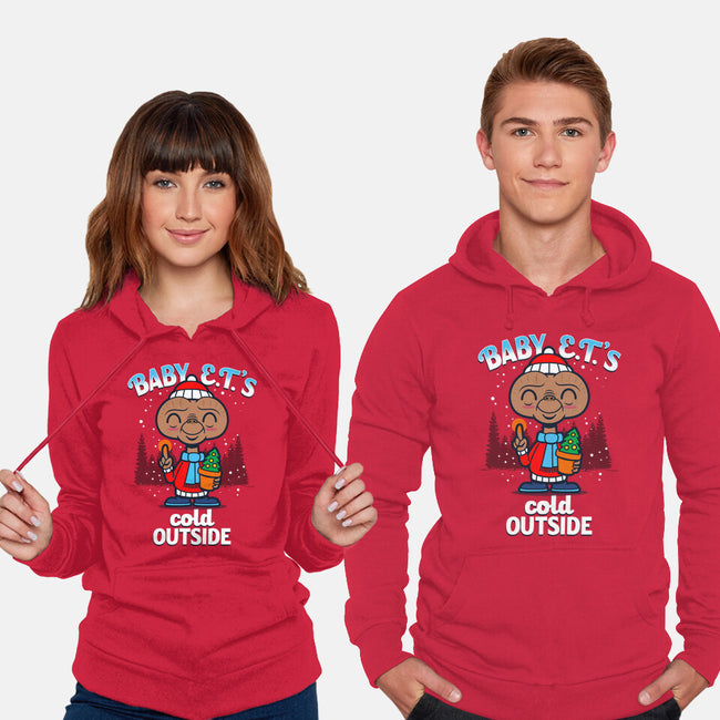 Baby E.T.'s Cold Outside-unisex pullover sweatshirt-Boggs Nicolas